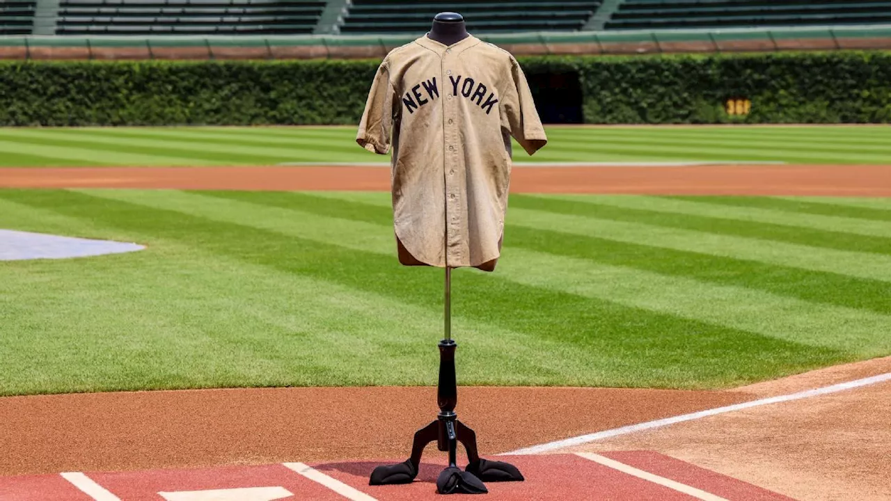 Photo-match key in Babe Ruth 'called shot' jersey auction