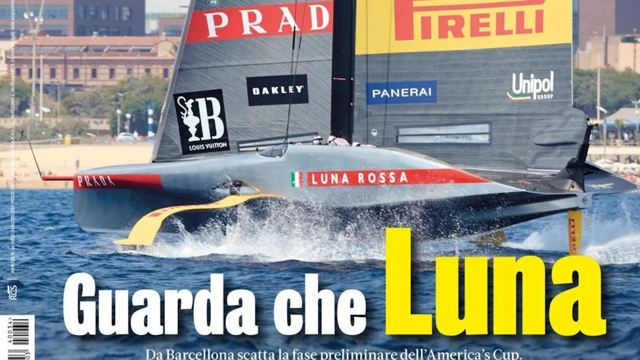 Sportweek celebra Luna Rossa: il team italiano all’assalto dell'America’s Cup