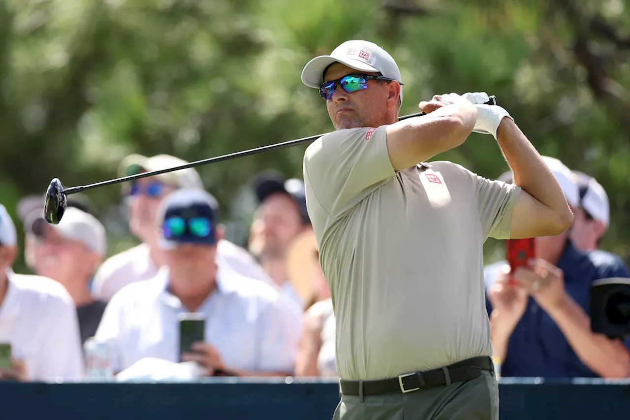 Adam Scott builds three-shot lead in hopes of getting to FedEx Cup finale