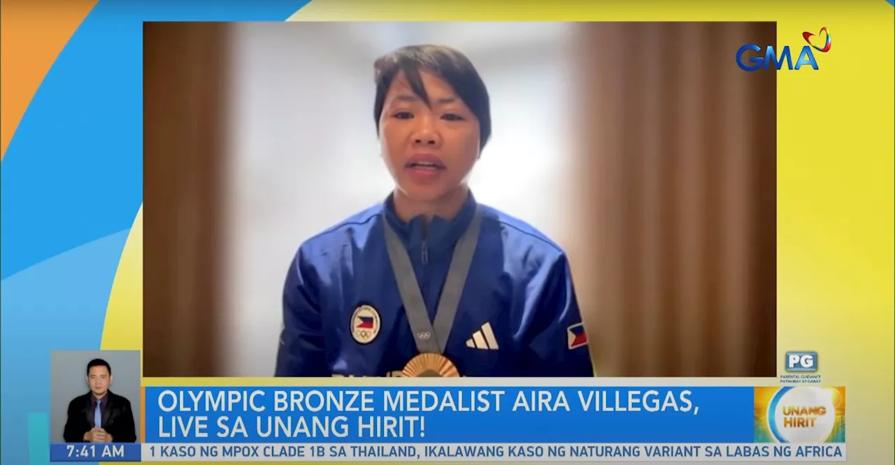 Aira Villegas eyes return to Olympics: 'The goal is to get that gold'