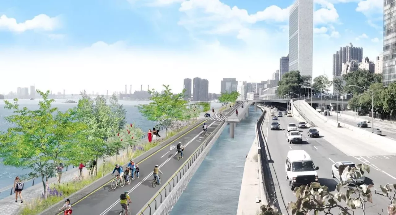 $120M project to fill East River greenway gap near United Nations moving ahead