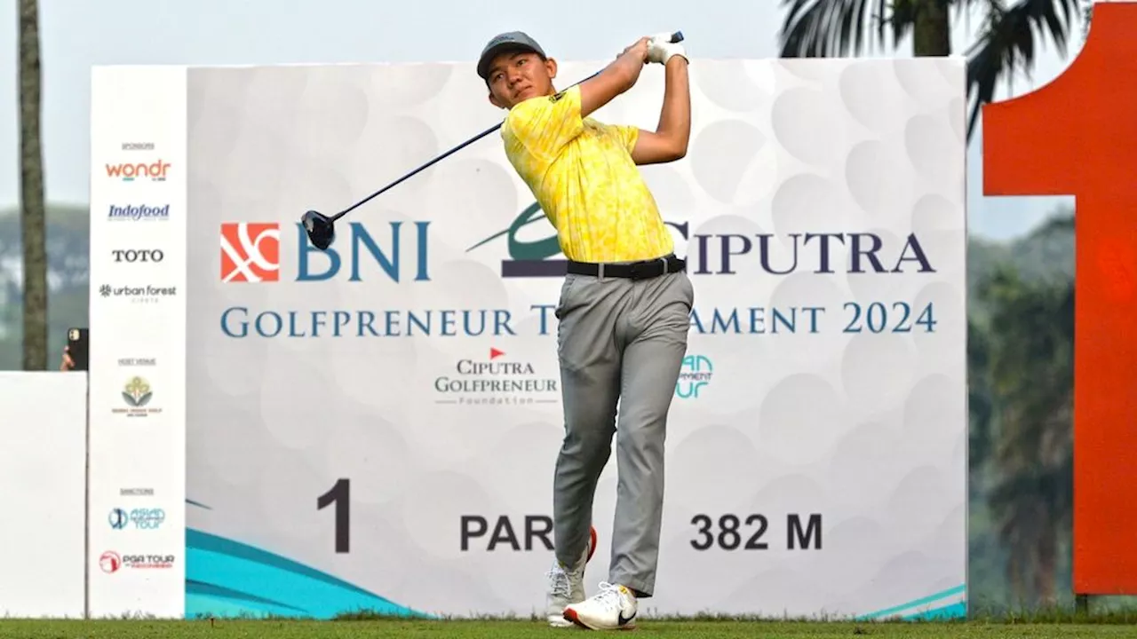 Jonathan Hartono Selamatkan Wajah Indonesia di BNI Ciputra Golfpreneur