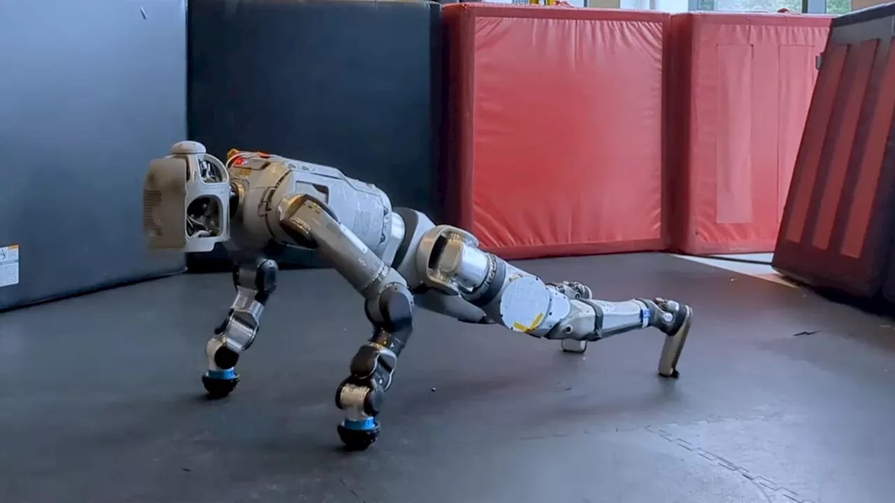 Humanoid Hulk: Atlas robot shows off electric muscle power with push-ups