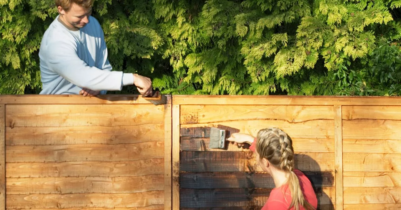 Best fence paint colour to make garden 'look bigger' - and the shades to avoid