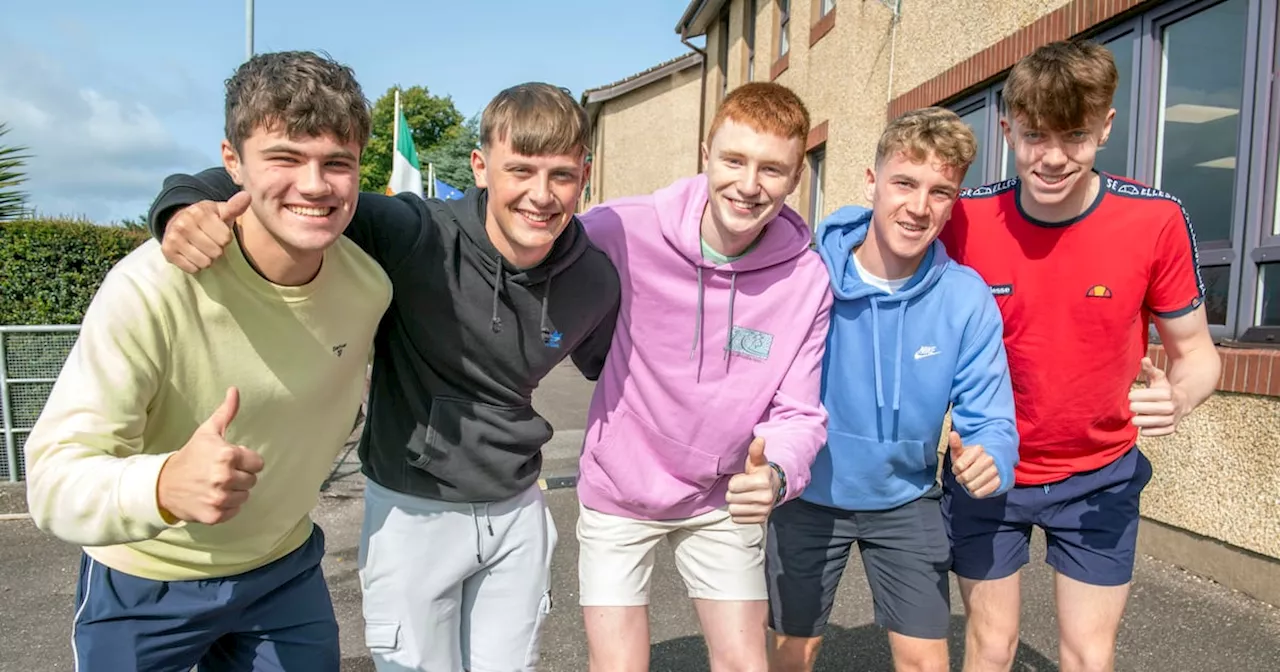 ‘The right poet came up on the day’: 13 students at Cork school celebrate maximum points