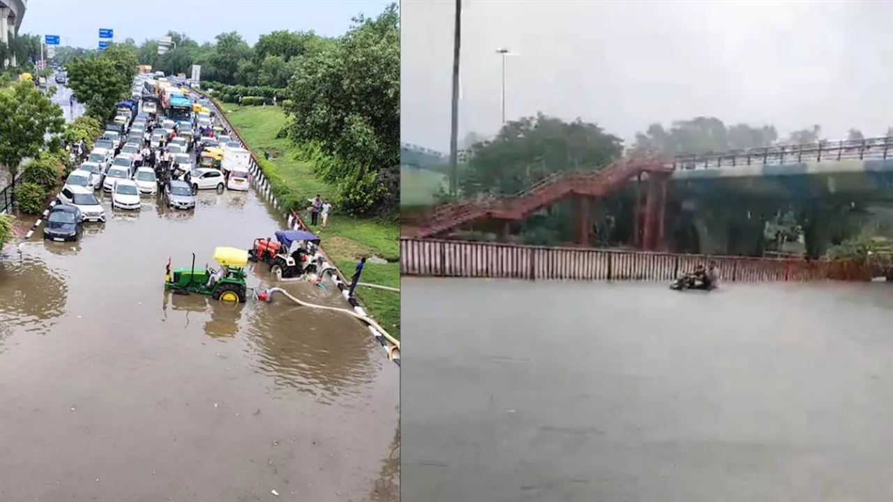 Delhi Rains: धौला कुआं से राजौरी गार्डन तक भीषण जाम, कई जगह भारी जलभराव; पढ़ें ट्रैफिक पुलिस का अलर्ट