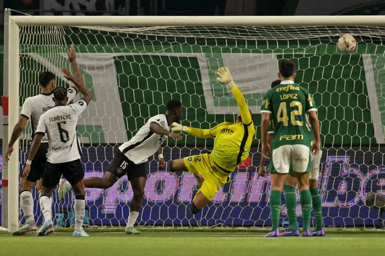 Gols sofridos no final pelo Botafogo revelam situação circunstancial de jogo contra Palmeiras; veja análise tática