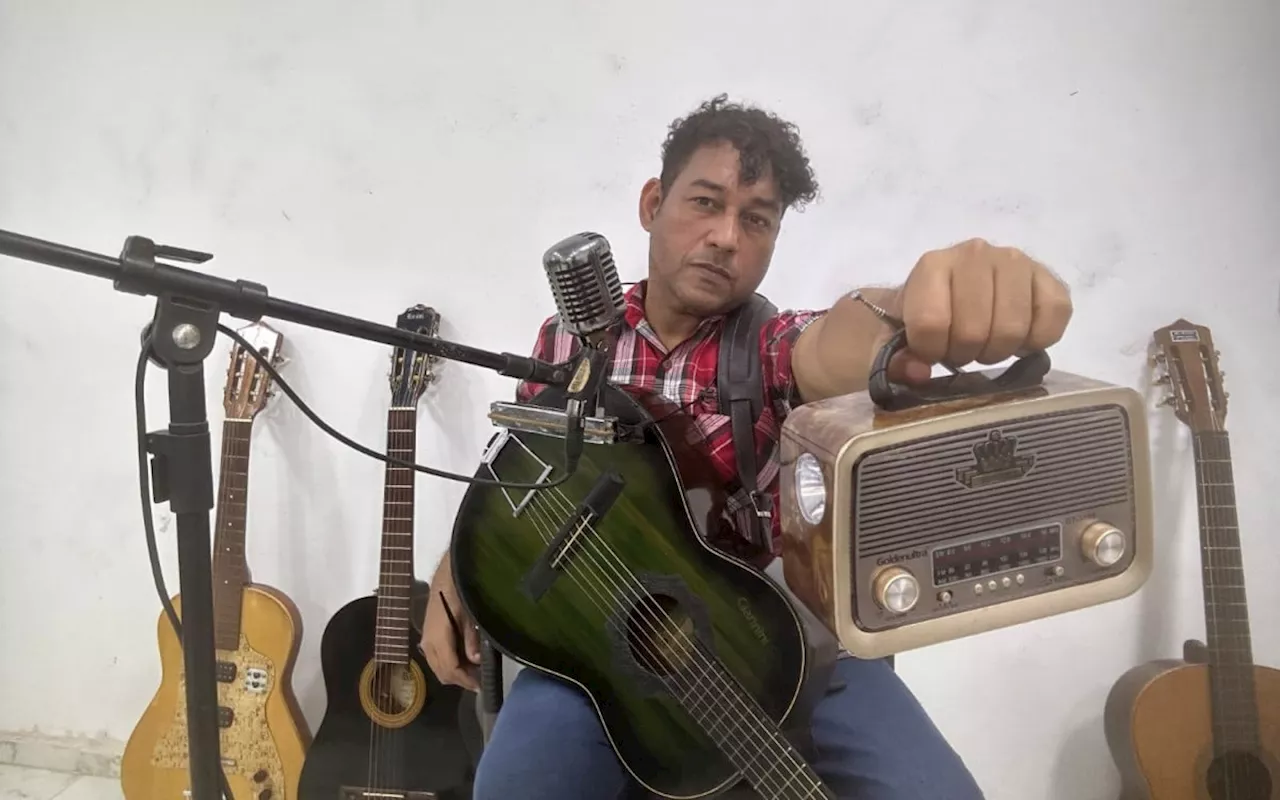 Wild Robson música para a Praça de Bar dos Cavalheiros, em Caxias