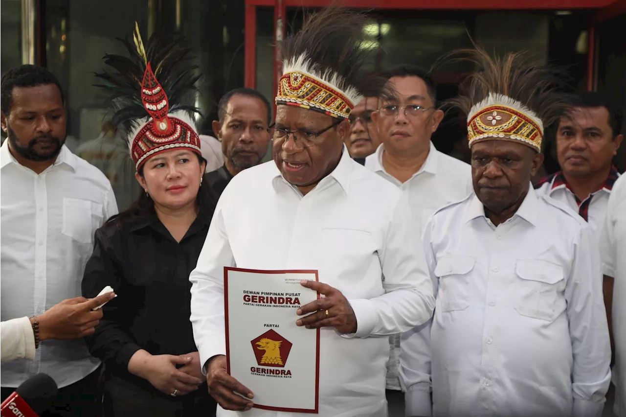 Diusung Gerindra jadi Cagub Papua Tengah, John Wempi Wetipo: Kami Pegang Teguh Amanah Ini