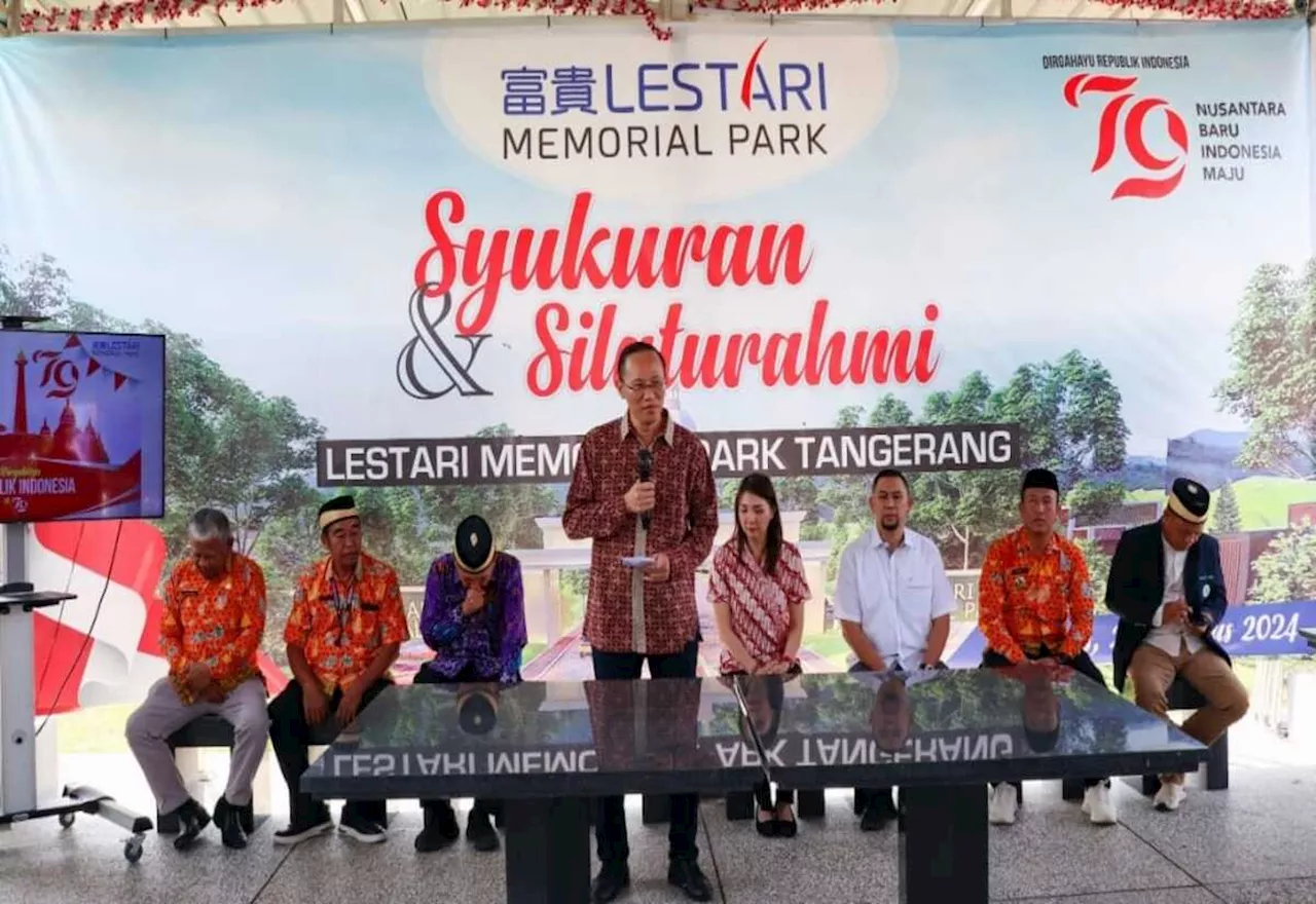 Peresmian Lestari Memorial Park Tangerang, Tempat Peristirahatan Terakhir yang Damai