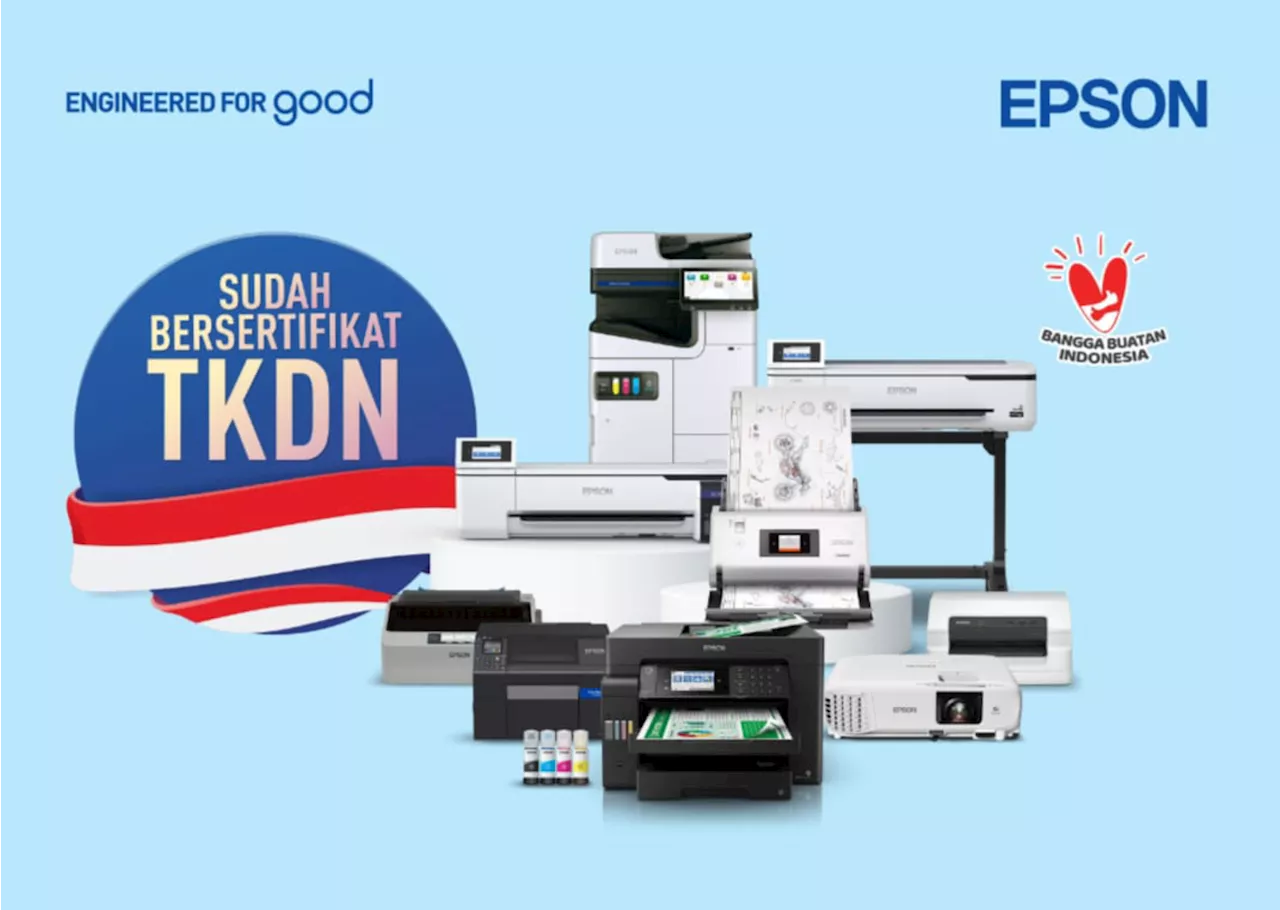 Peringati HUT ke-79 Kemerdekaan RI, Epson Terus Berkomitmen Bangga Karya Anak Bangsa