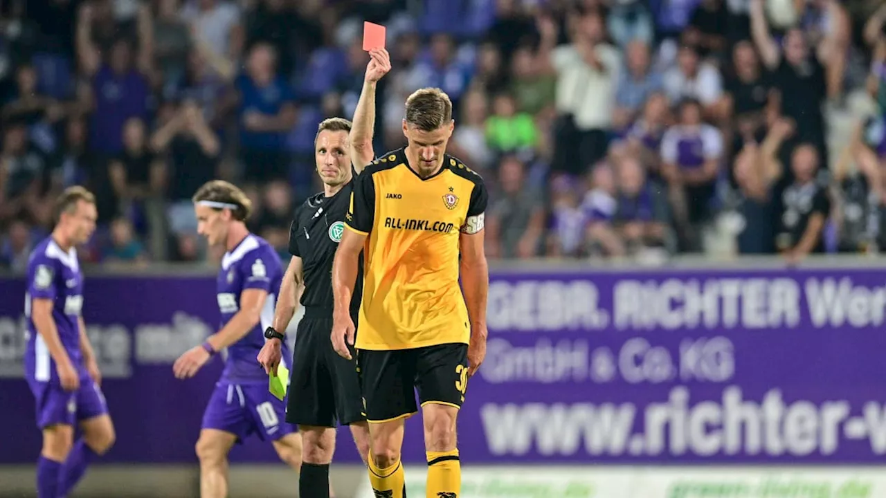 Dresden-Coach Stamm sauer: 'Wenn jemand nachschlägt, dann ist es Rot'