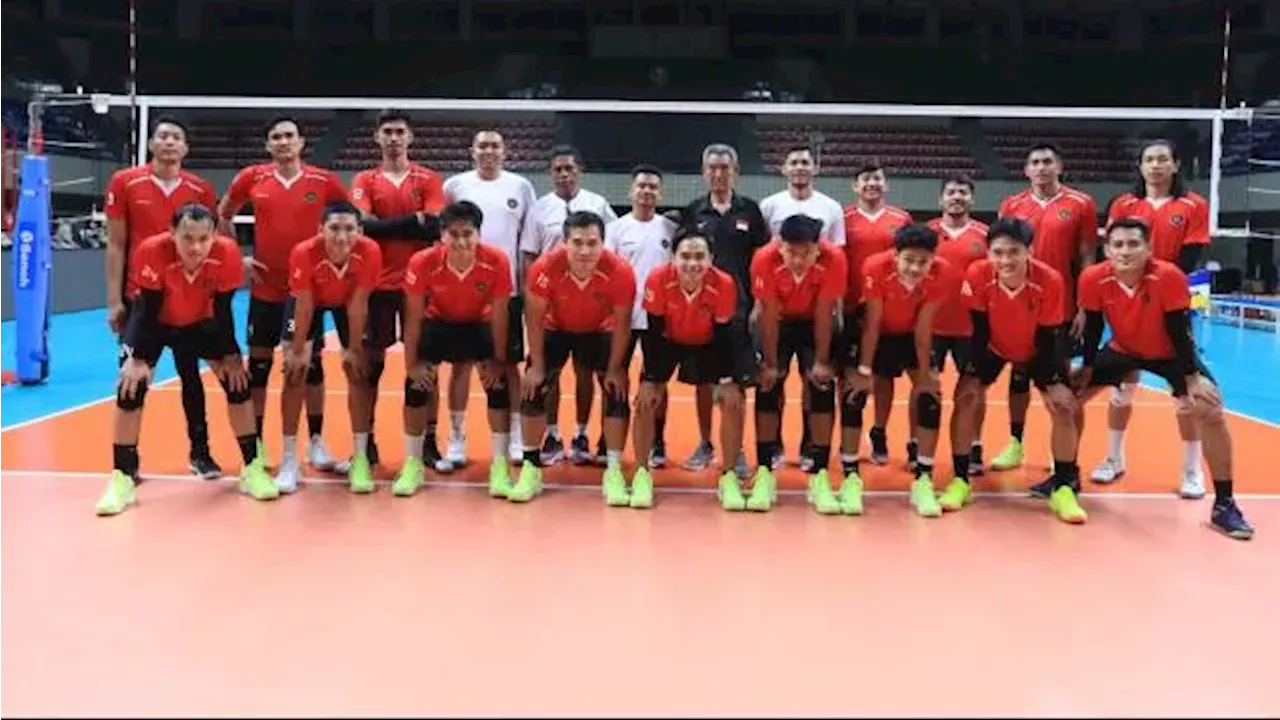 Link Live Streaming Timnas Voli Putra Indonesia vs Filipina di SEA V League 2024 Mulai Jam 19.00 WIB