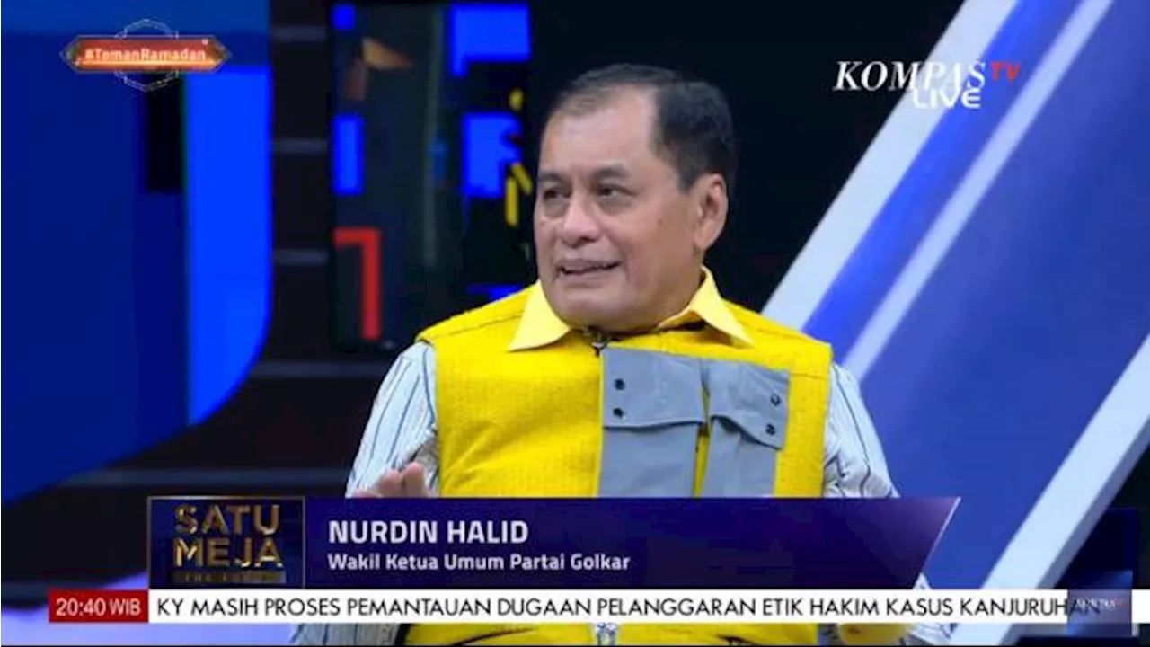 Nurdin Halid Sebut Putusan MK Untungkan Golkar: yang Tadinya Tidak Bisa Maju, Kini Bisa Mencalonkan