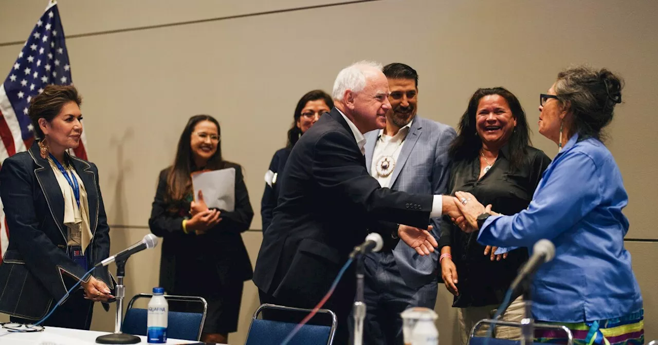 Democrats court Native American voters at their convention in Chicago