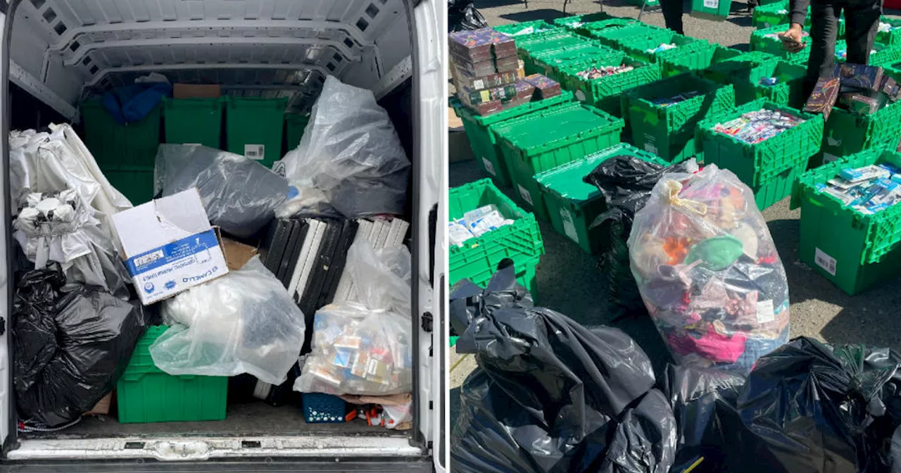 CHP retail theft task force recovers $450,000 in stolen goods from Oakland fencing operation