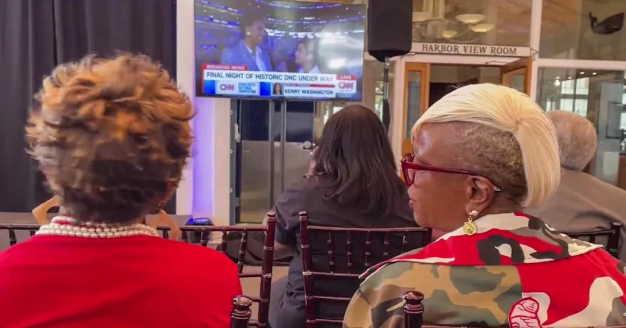 East Bay pride blooms at Oakland DNC watch party