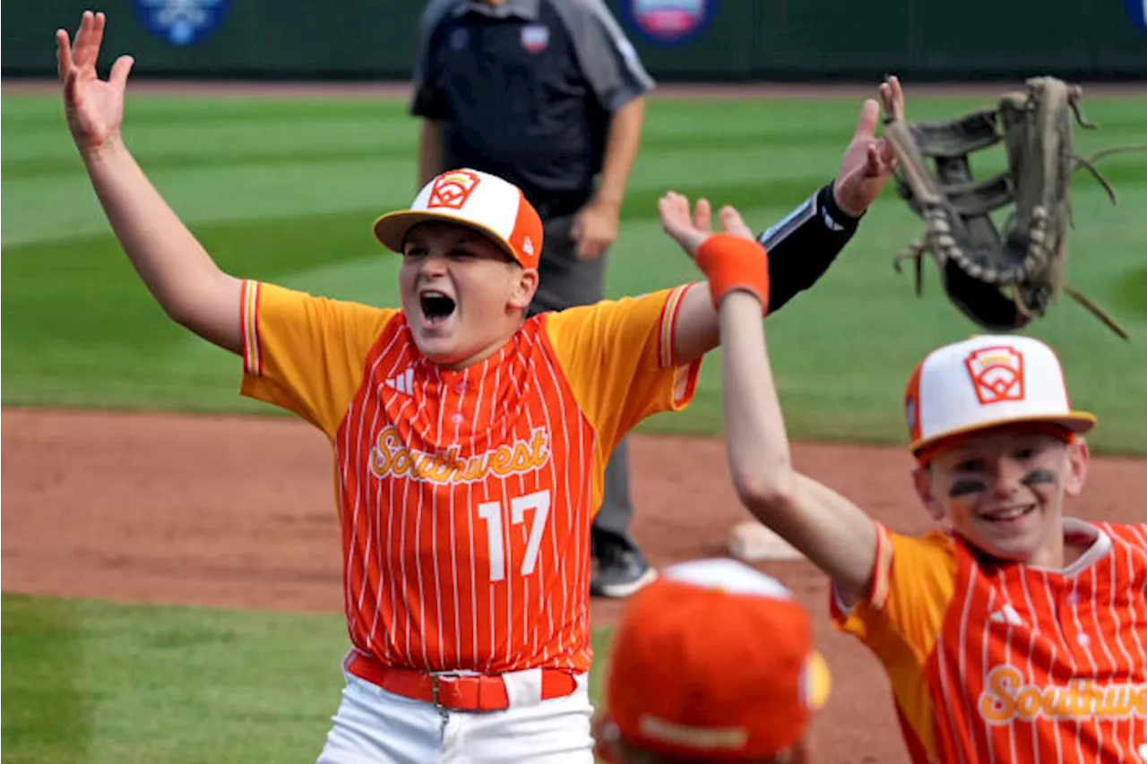 Texas team secures spot for the Little League World Series U.S. championship game