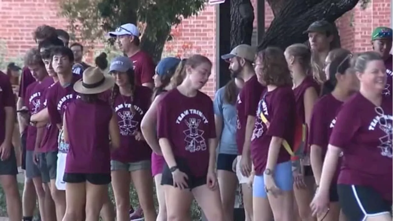 Trinity University welcomes first-year students to campus