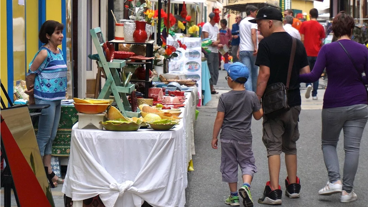 Les artisans investissent le centre-ville de Sisteron pour les Journées estivales du fait main