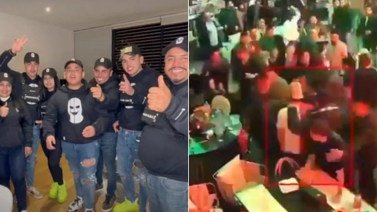 Difunden VIDEO de La Familia Millonaria donde inicia pelea en fiesta privada en Zumpango