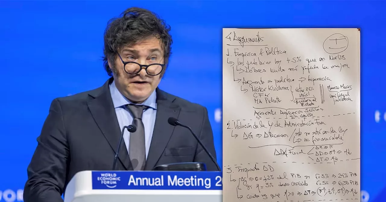 Los cuatro argumentos de Javier Milei para vetar la movilidad jubilatoria