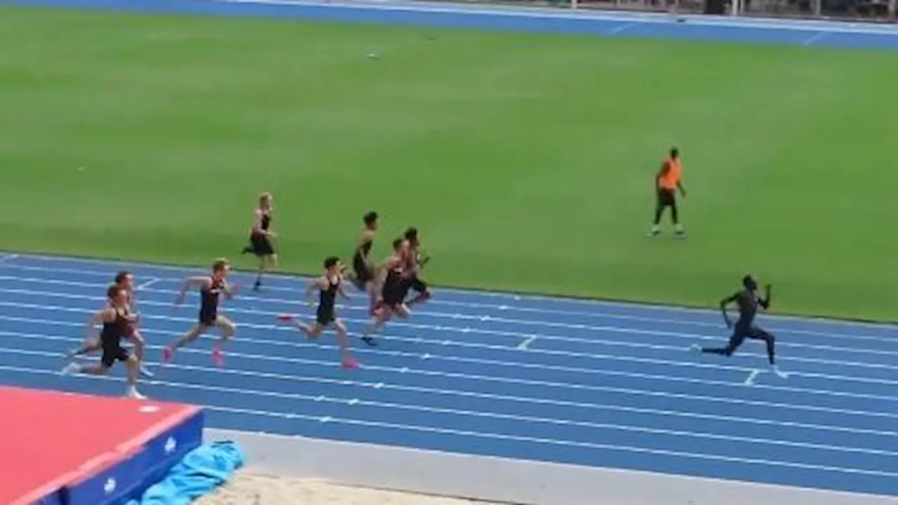 Athlétisme : en vidéo, un sprinteur australien de 16 ans affole les compteurs après sa victoire au 100m en... 10sec20