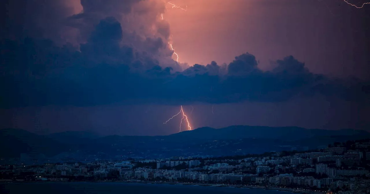 Météo-France place 19 départements en alerte orange aux orages à partir de samedi après-midi