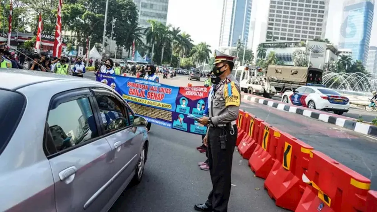 Jelang Akhir Pekan Jumat 23 Agustus 2024, Simak 26 Titik Ganjil Genap Jakarta yang Berlaku