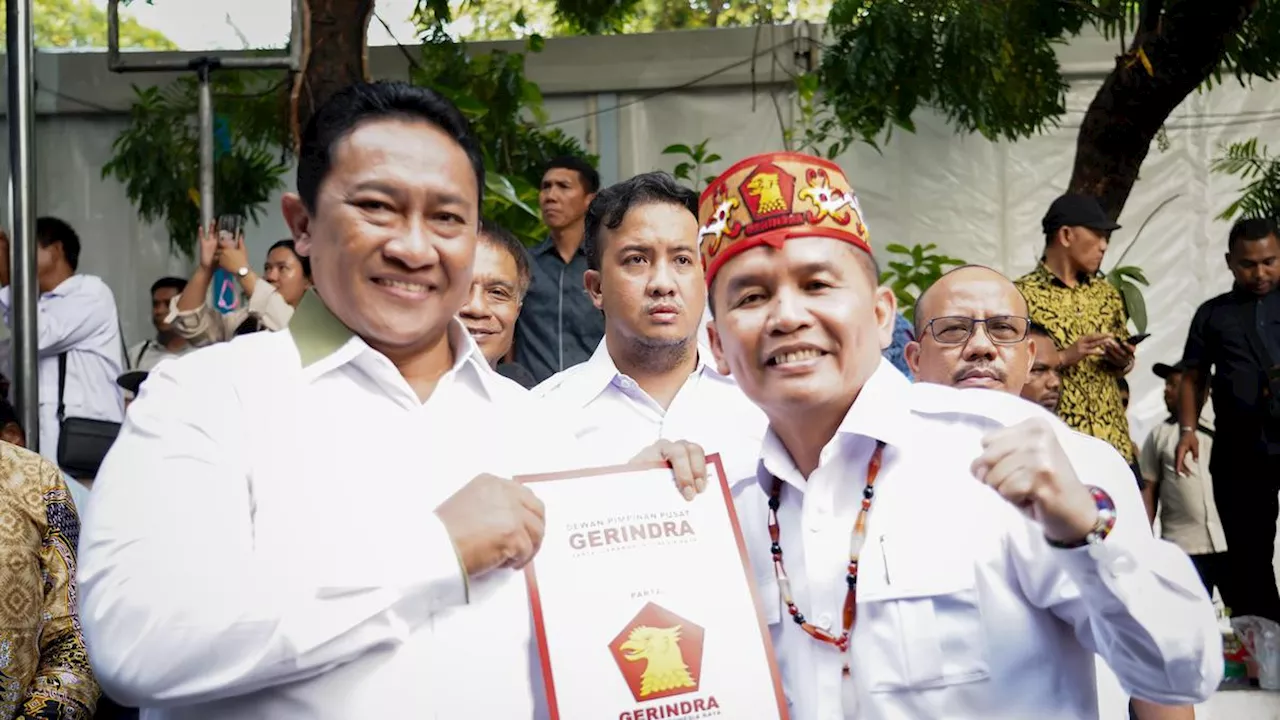 Terima B1 KWK Gerindra, Agustiar-Edy Bawa Program Prabowo Demi Keberlanjutan Kemajuan Kalteng