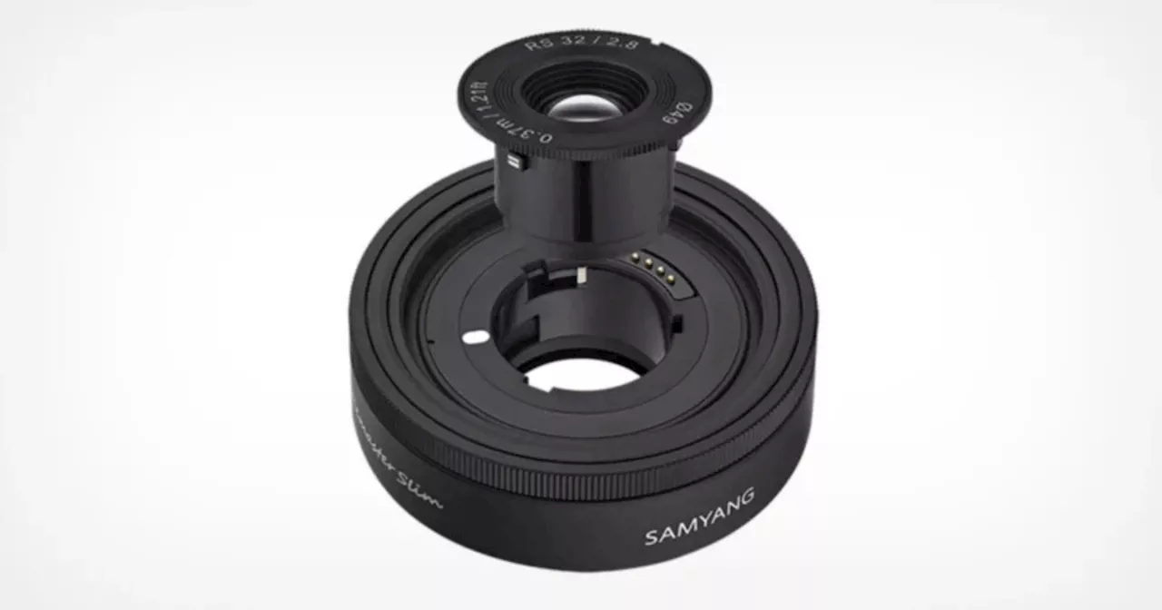 The New Samyang Remaster Slim Is An Autofocus Lens With Interchangeable Optics