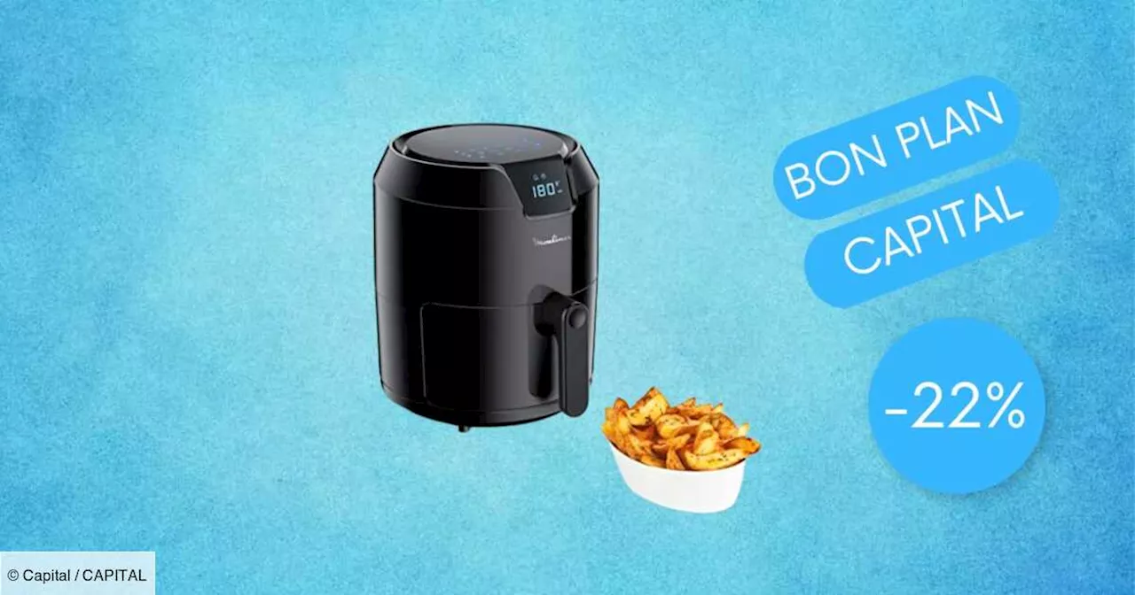 Amazon : le prix de cette friteuse sans huile Moulinex chute pour une durée limitée