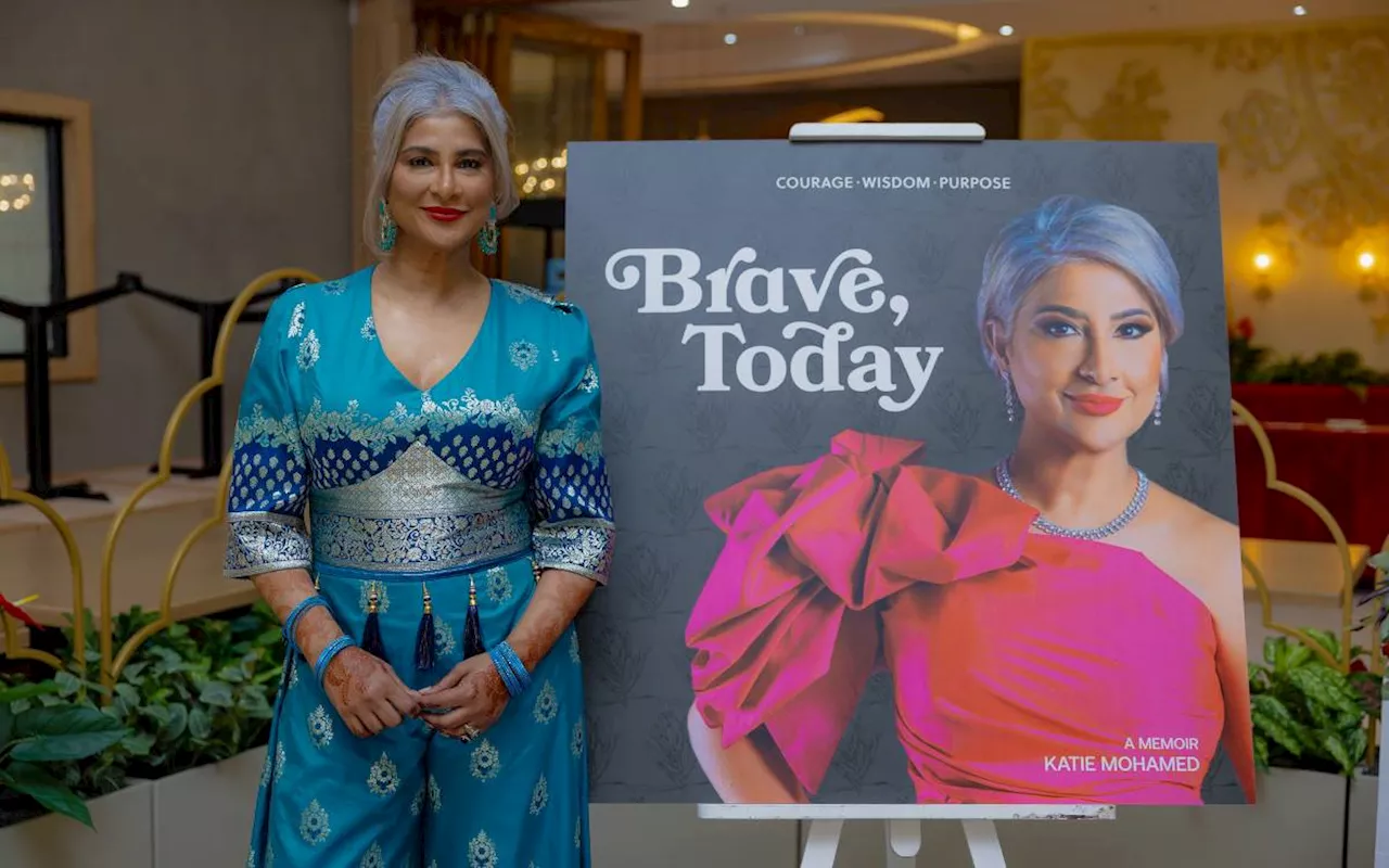 Katie Mohamed launches her empowering book: Brave, Today