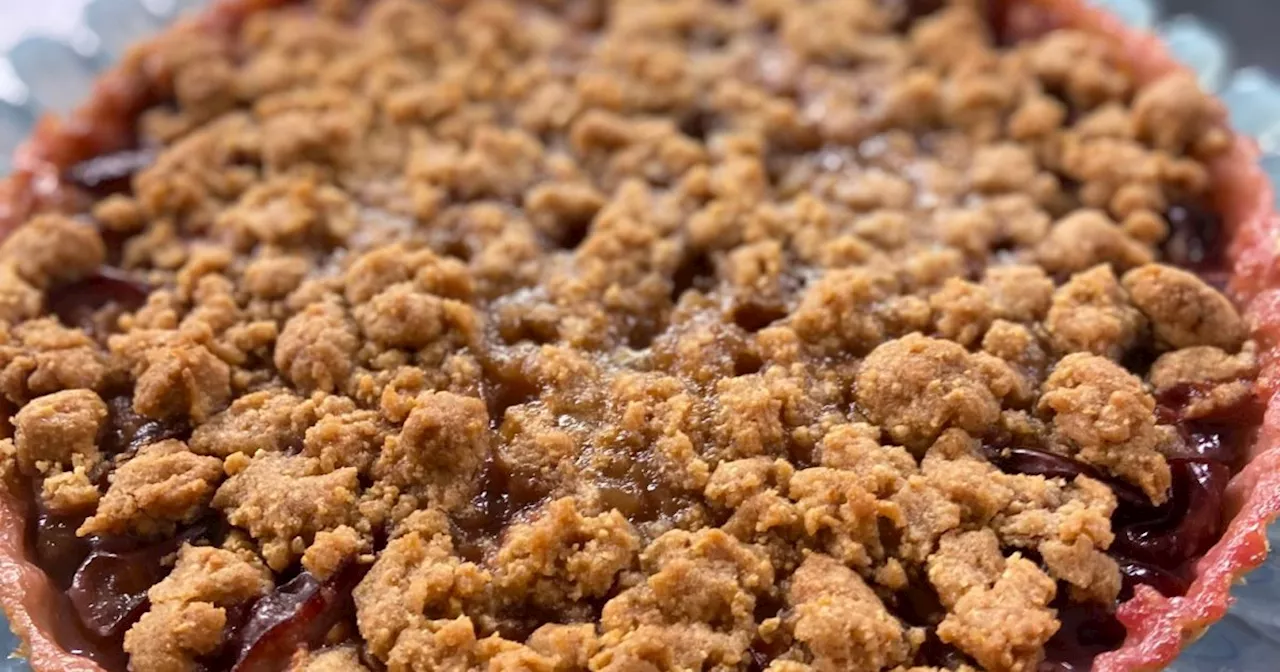 La tarte crumble mirabelles et quetsches de Laurent Mariotte