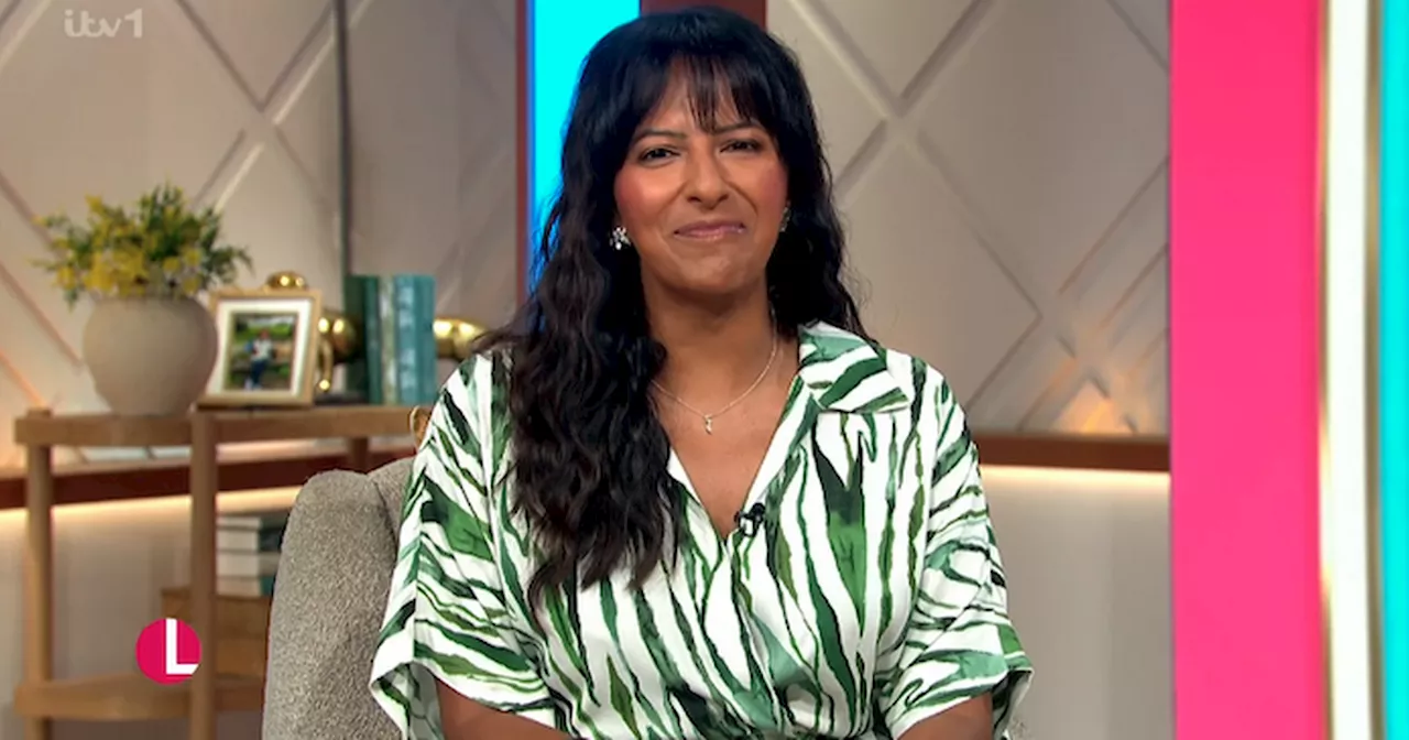 Lorraine's Ranvir Singh snaps 'what are you doing, you're on TV' in tense moment