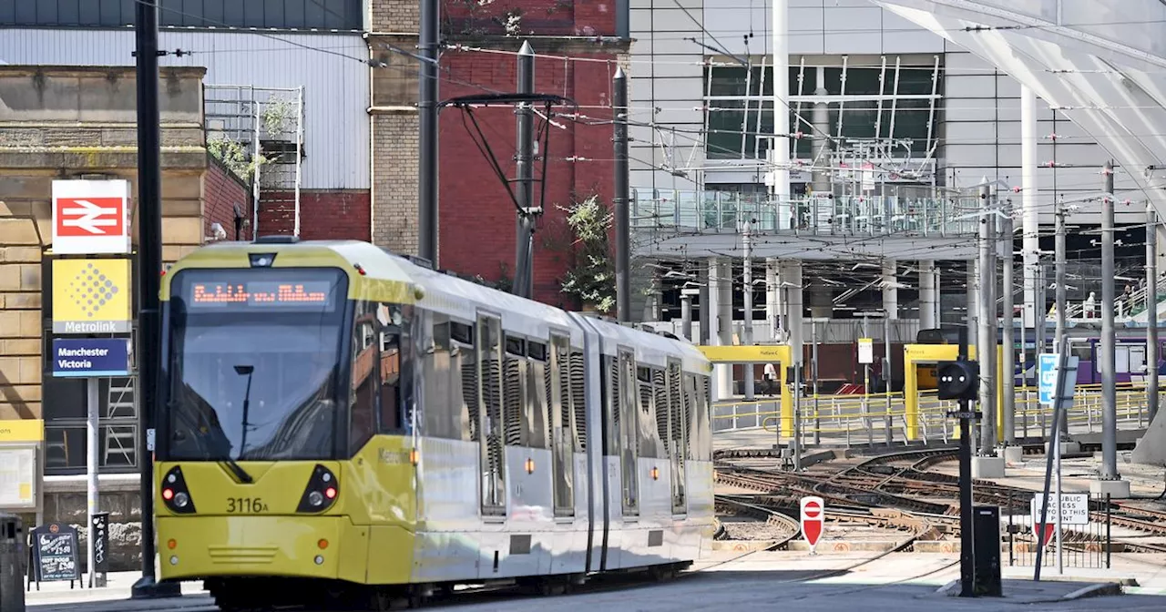 Tram chaos as nearly ALL Metrolink lines suspended due to Storm Lilian