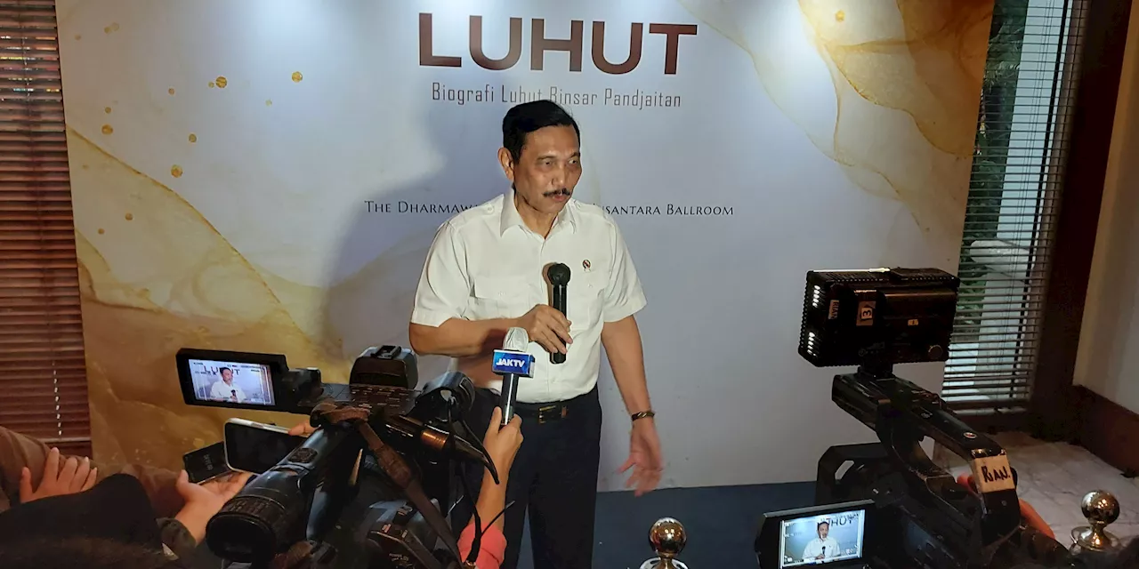 Kabar Jokowi Jadi Ketua Dewan Pembina Golkar, Begini Respons Singkat Luhut