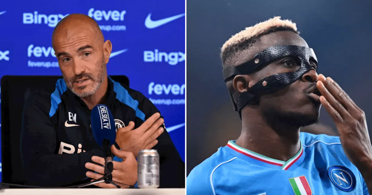 Chelsea send fresh message to Victor Osimhen as Enzo Maresca reveals transfer plans