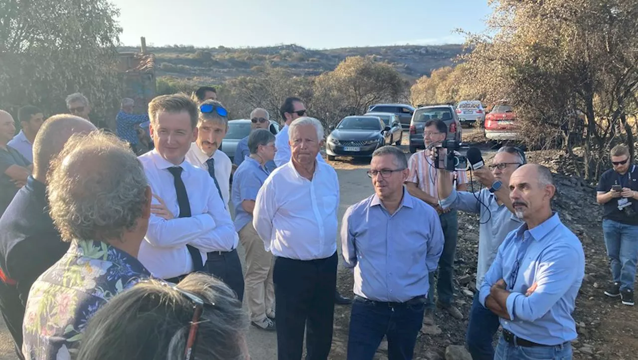 Après l’incendie sur la Gardiole, le préfet à la rencontre des viticulteurs de Frontignan