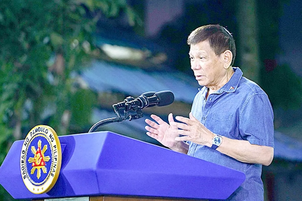 Testimonies of convicts enough to file case vs. Rody—solons