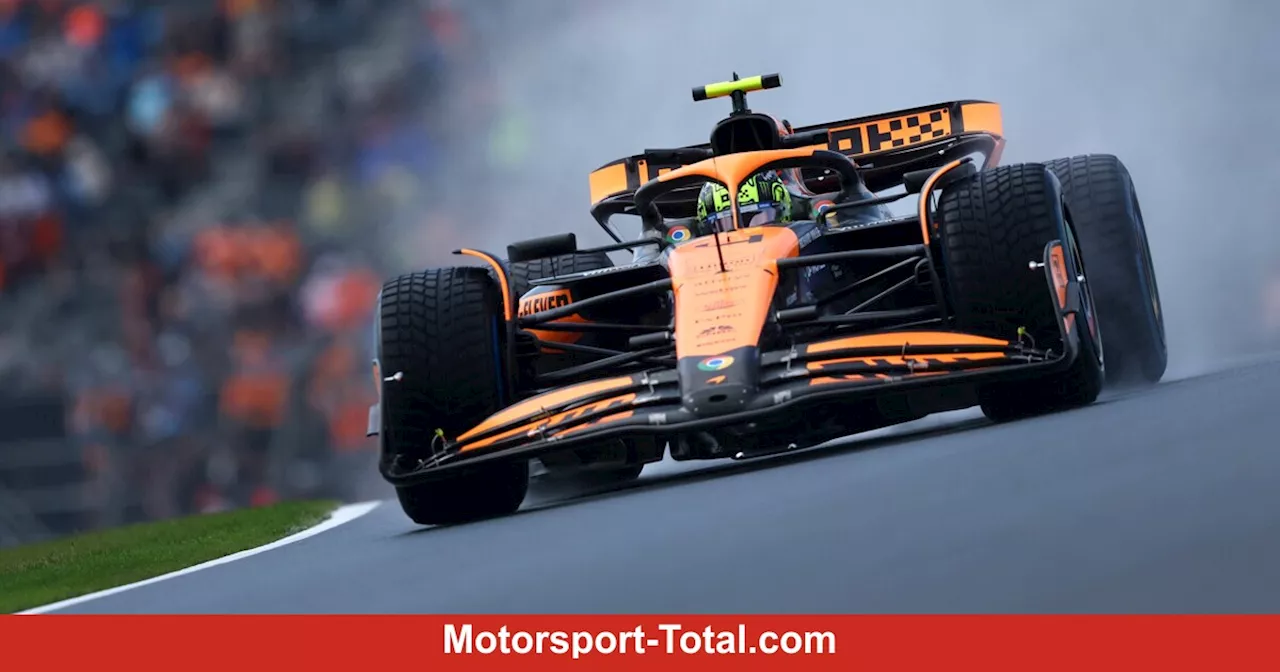 Stürmischer Auftakt: Lando Norris sichert sich Bestzeit in Zandvoort