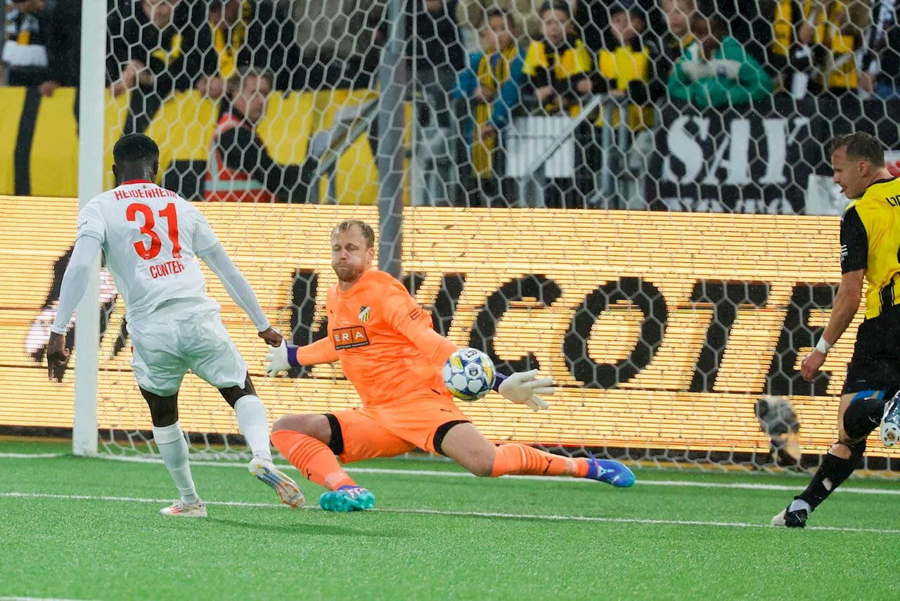 Historischer Sieg: Heidenheim jubelt bei Europapokal-Debüt