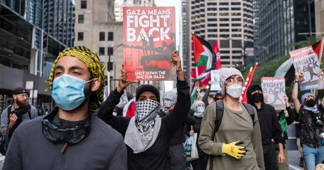 ‘Be at the Israeli consulate tonight’: The groups behind one of the DNC's most violent protests