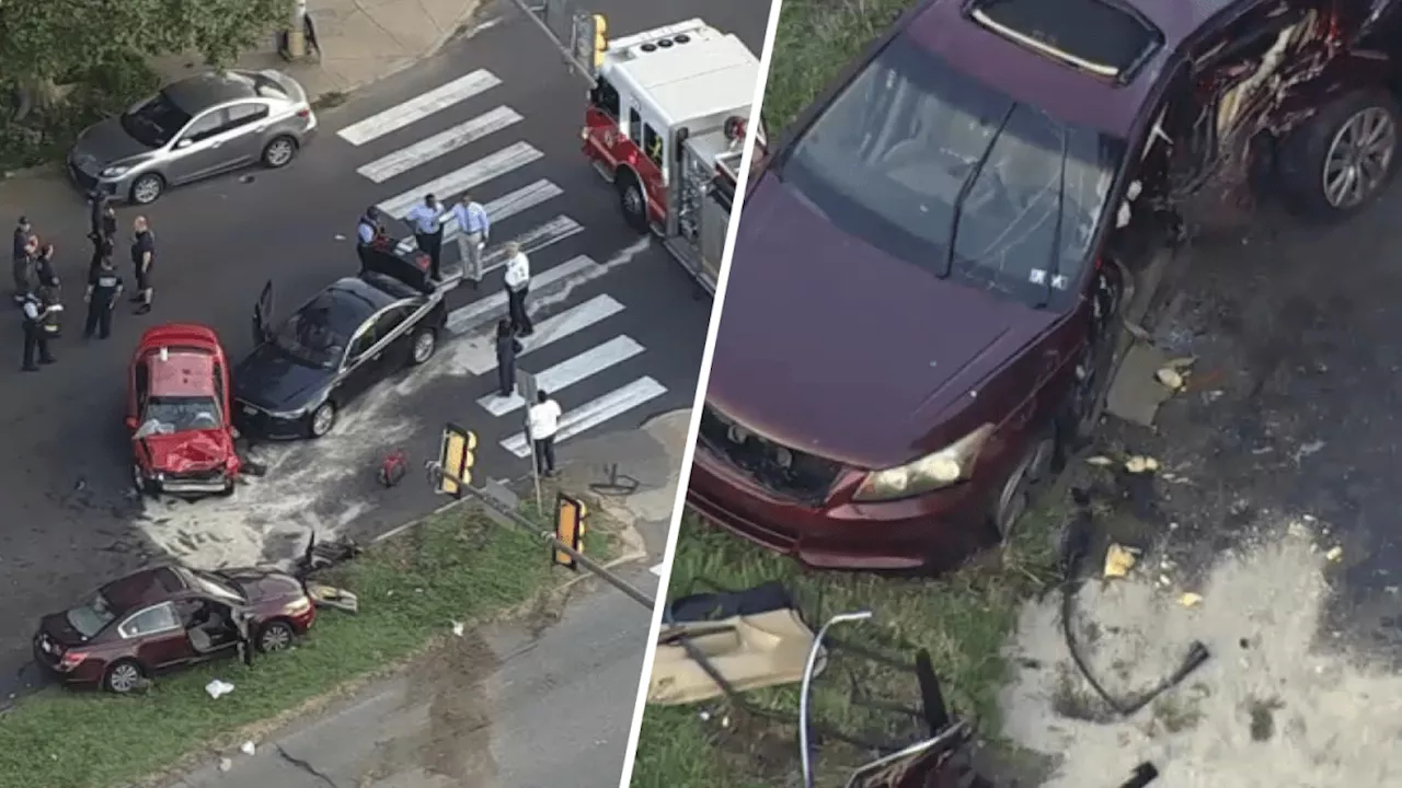 Driver pulls out gun after crash, leading to 2nd crash that injured another driver, police say