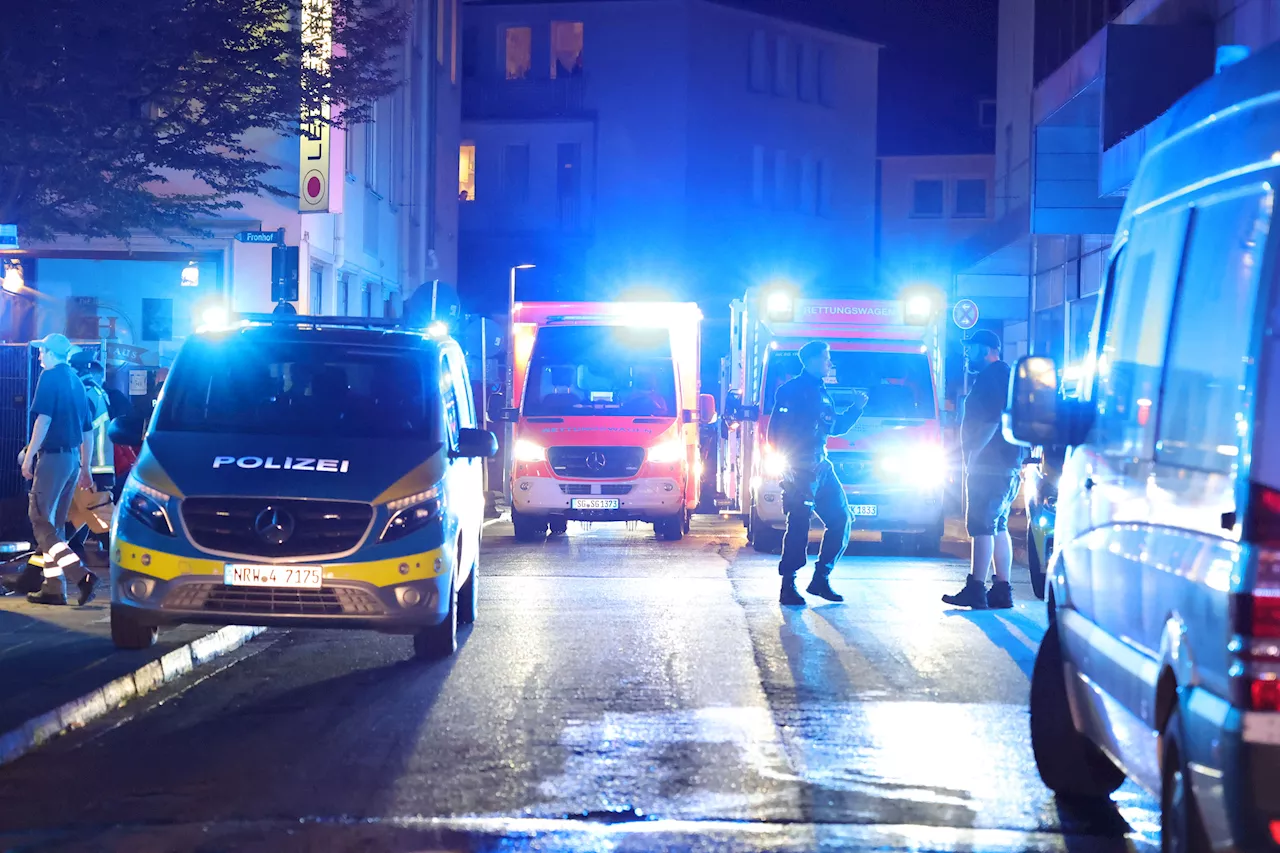 An attack at a festival in a German city leaves dead and wounded, report says