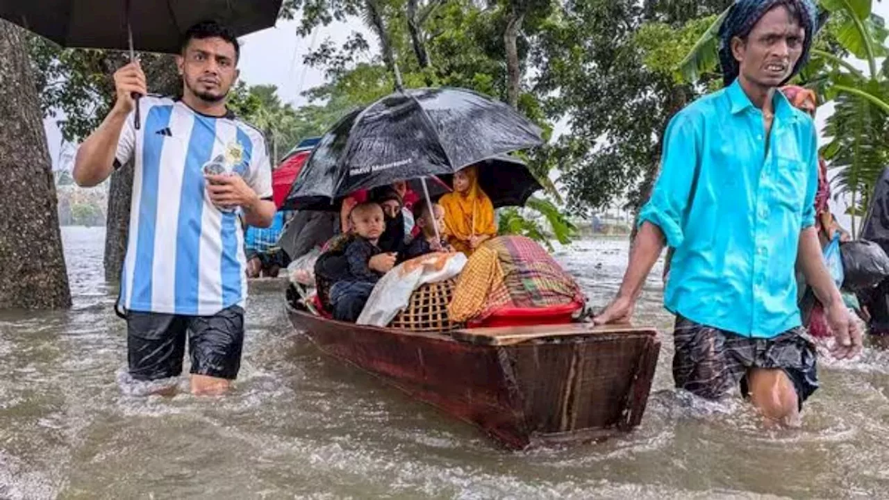 बांग्लादेश में बाढ़ से 36 लाख लोग प्रभावित: अंतरिम सरकार ने भारत का माना जिम्मेदार, विदेश मंत्रालय ने खारिज किया आरोप