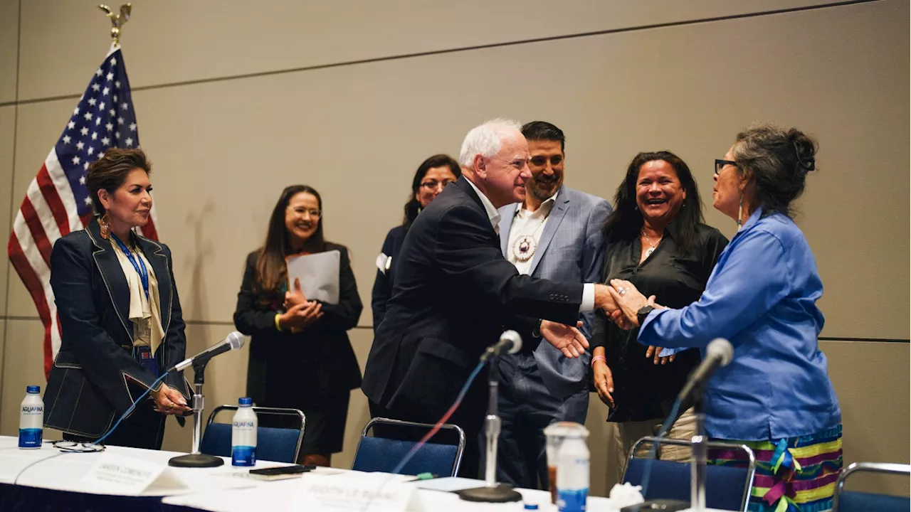 Democrats court Native American voters at their convention in Chicago