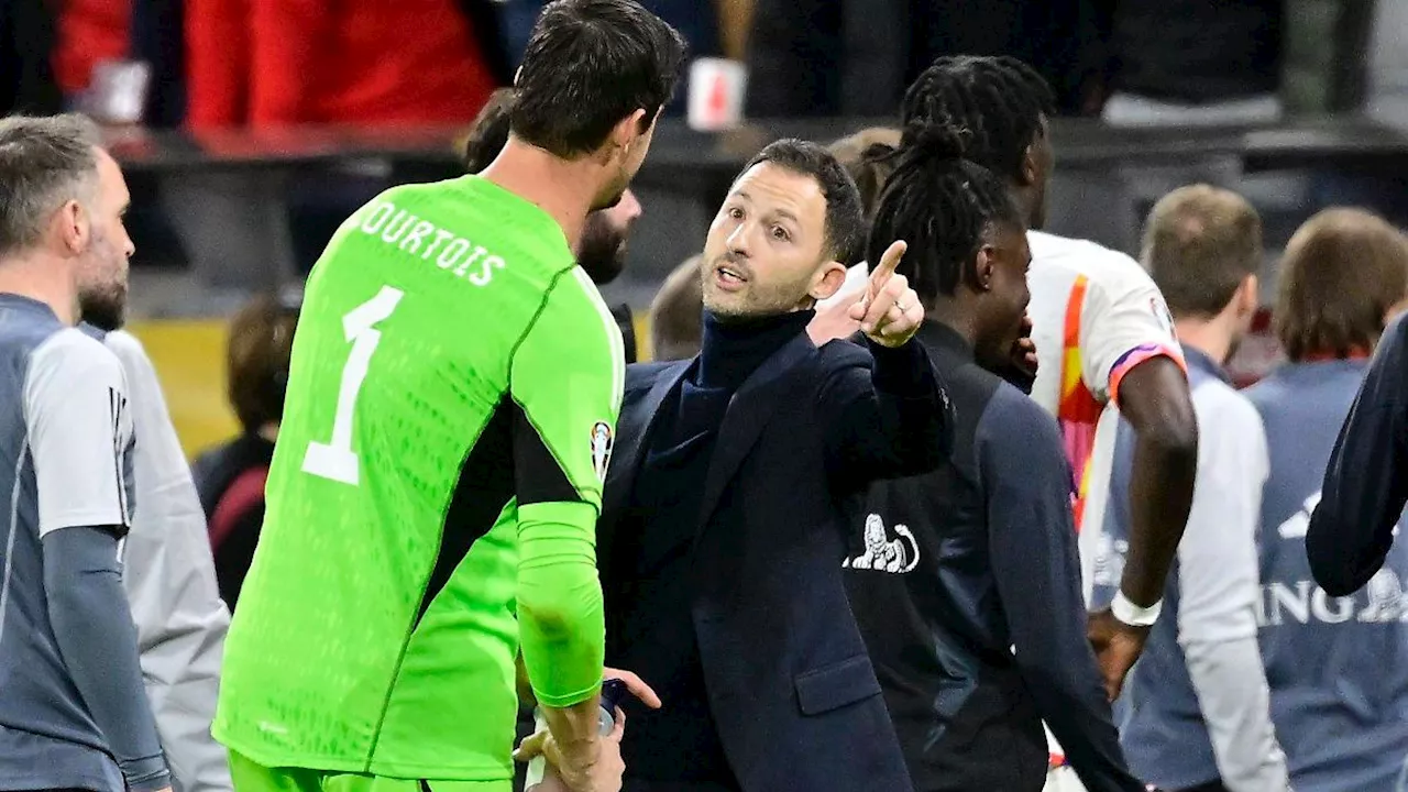 Bizarrer Konflikt eskaliert:: Real-Star Courtois tritt wegen Tedesco aus Nationalteam zurück