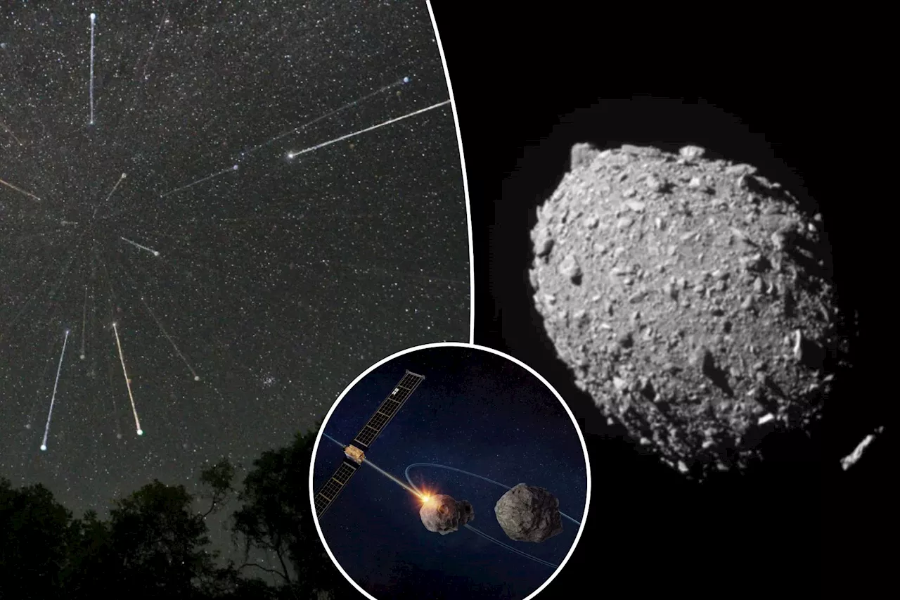 Asteroid debris from NASA crash could bring a 'beautiful, luminous' light show over Earth