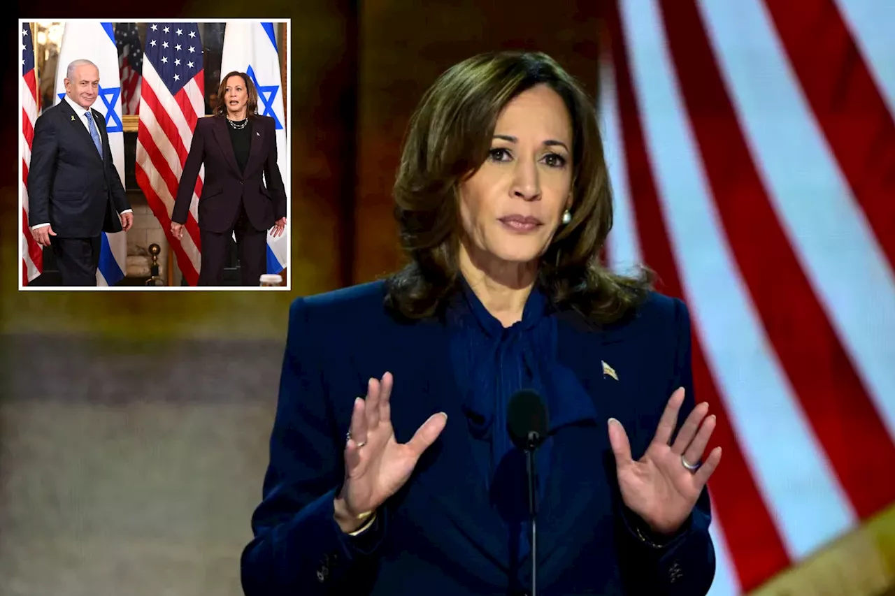 Harris claims she will 'stand up' for Israel — while pushing for a Gaza cease-fire deal